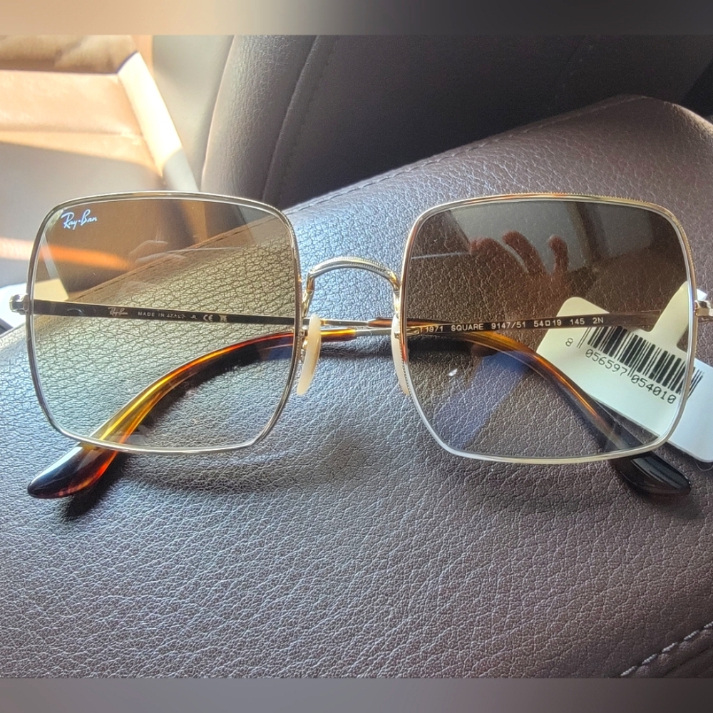 Ray-Ban 1971 54 mm Gradient Square Sunglasses